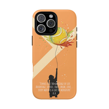 'Tennis is Life' Tennis Lovers - Magnetic Case
