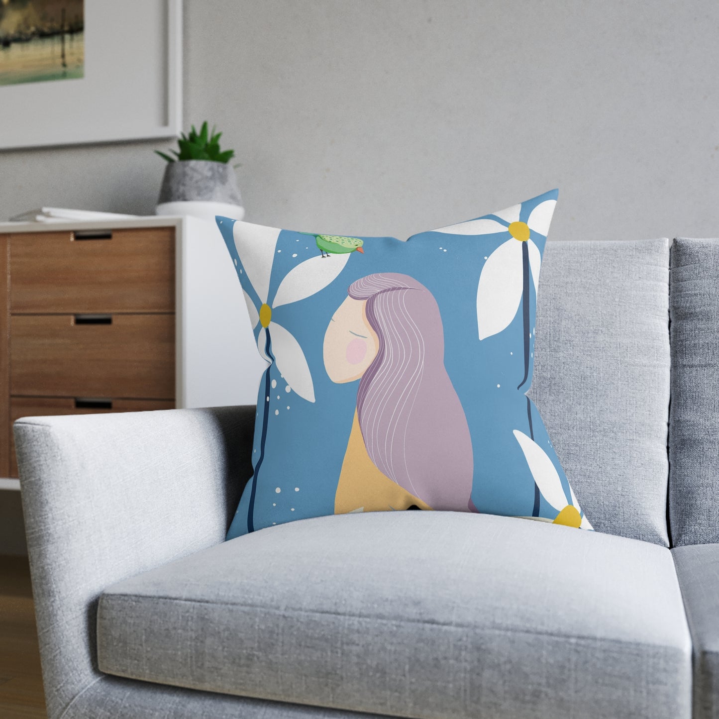 Art Square Pillow 'Positano'