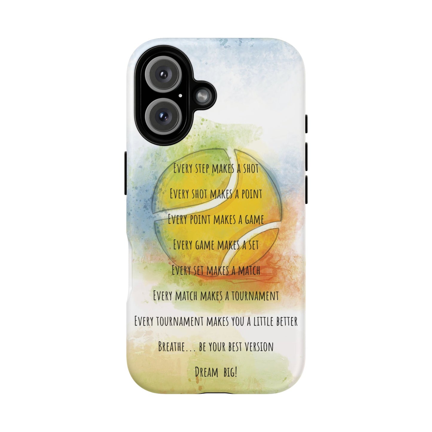 'Dream Big' Tennis Lovers - Magnetic Case