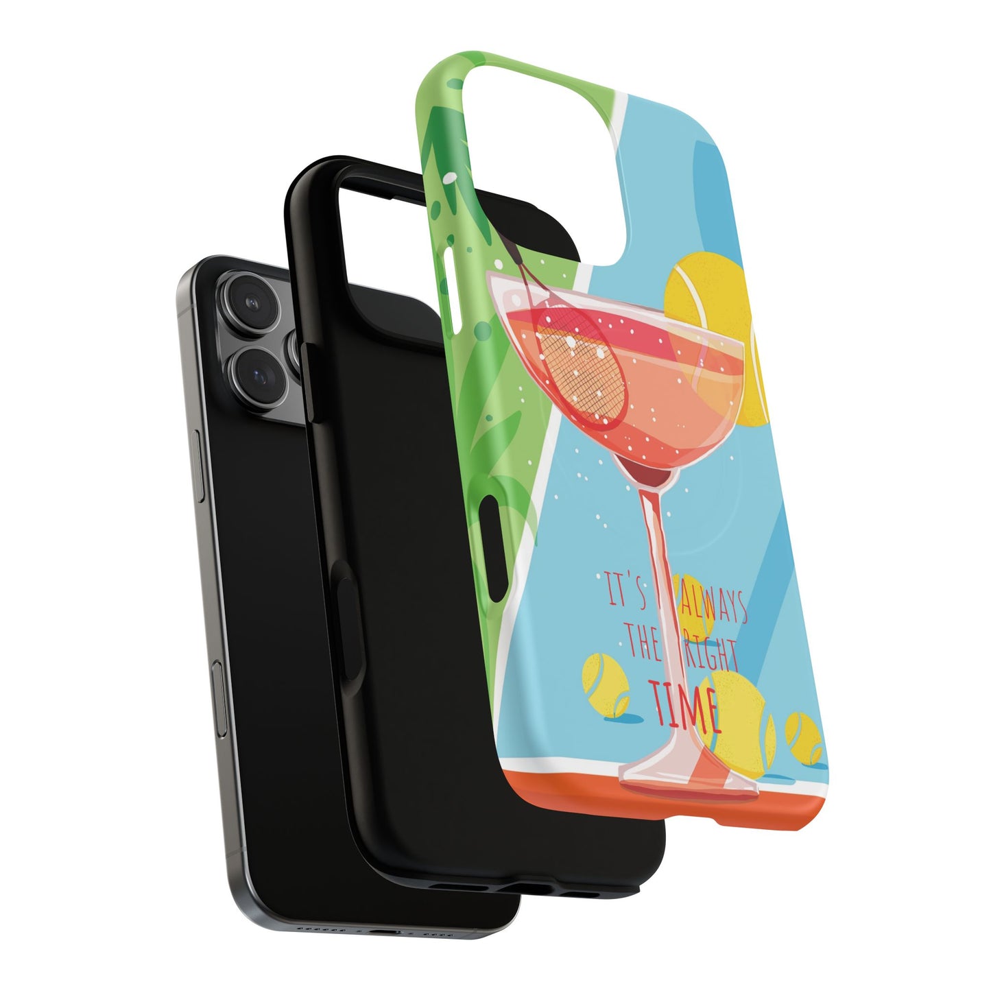 'It's Always the Right Time' Tennis Lovers - Magnetic Case
