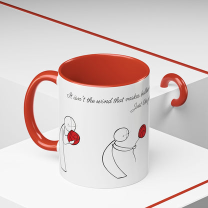 Two-Tone Coffee Mugs, 11oz