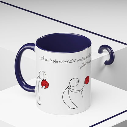 Two-Tone Coffee Mugs, 11oz