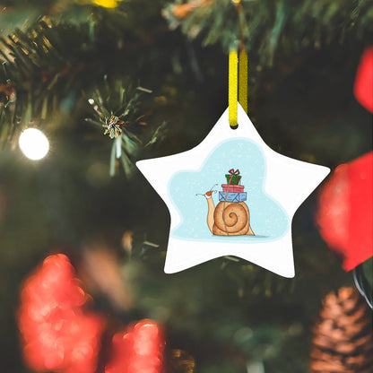Christmas Snail Star
