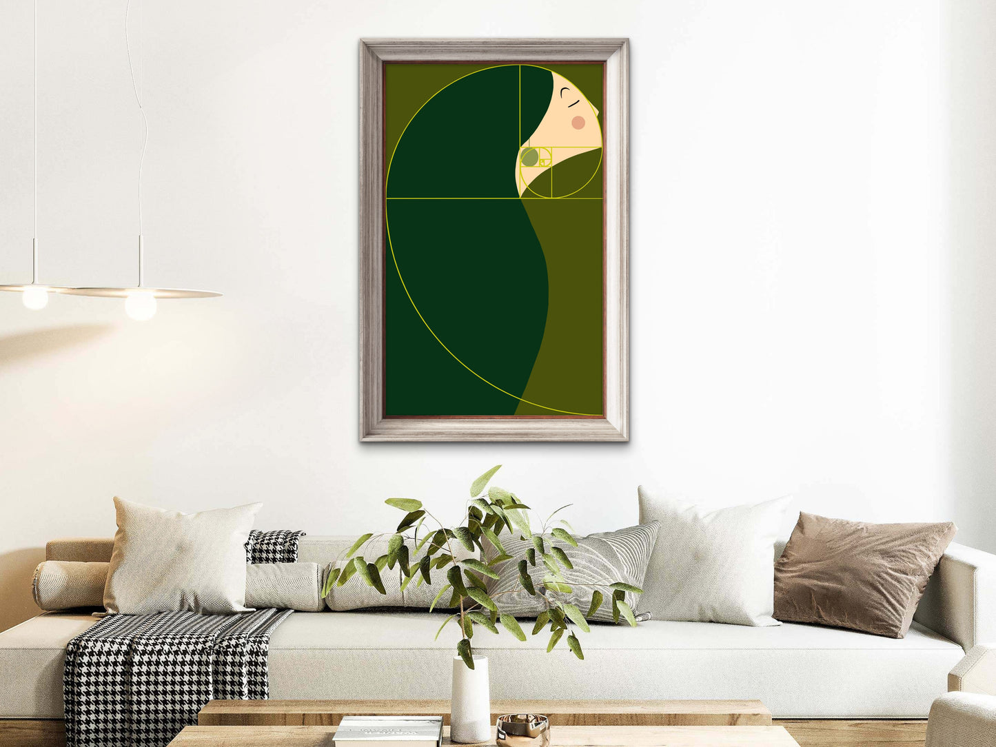 Golden Ratio "Kissed Moss"