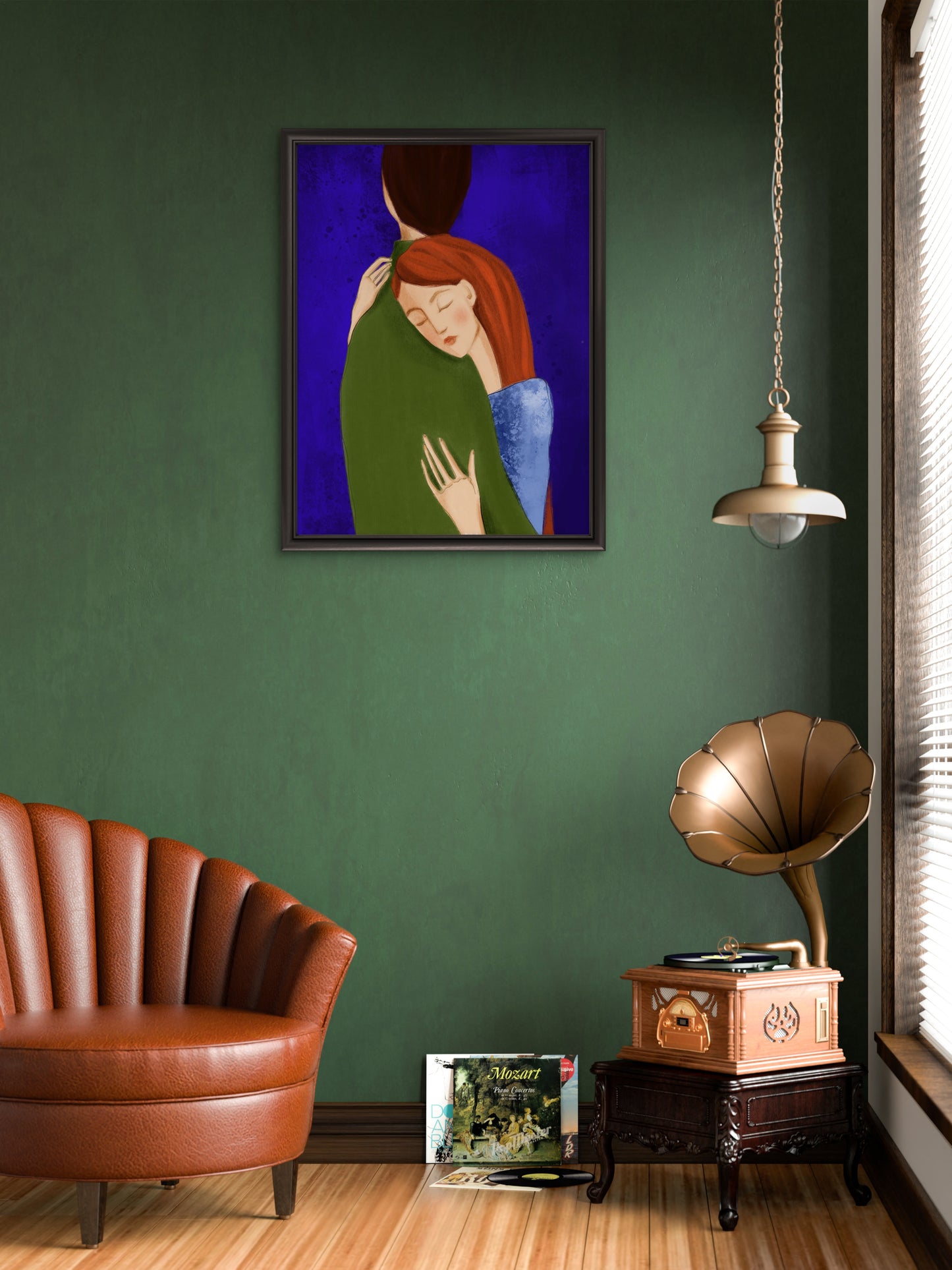 'Contigo' Fine Art Prints (Passepartout Paper Frame)