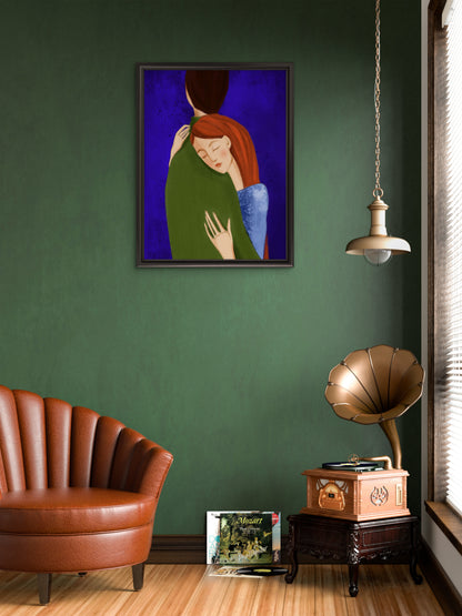 'Contigo' Fine Art Prints (Passepartout Paper Frame)