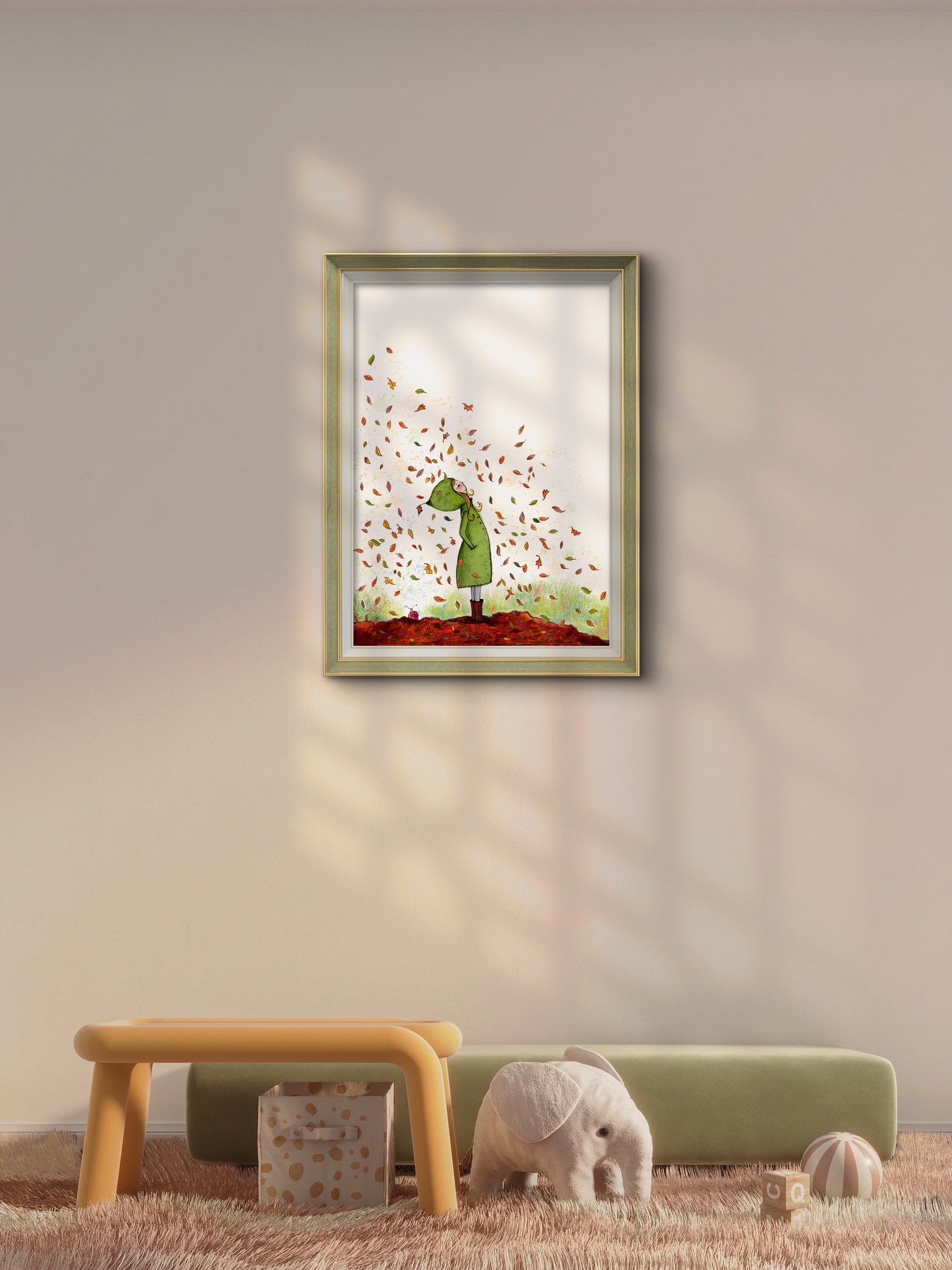'Autumn' Fine Art Print (Passepartout Frame)